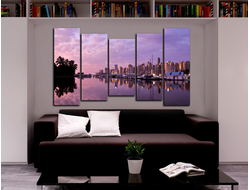 Модульная картина "Причал"