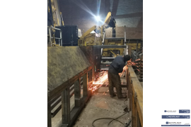 Сборка щепореза 75 квт