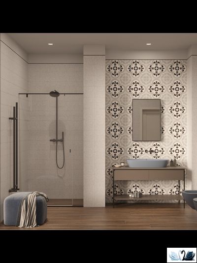 Керамогранит Creto Point 12 20х20 см с орнаментом