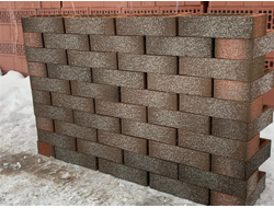 Кирпич графит дуб с песком 1 НФ Вышневолоцкая керамика