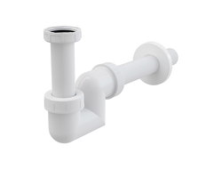 Сифон д/умыв. и биде A45F-DN32, пластик DN32 "ALCAPLAST" выходом на 1.1/4"х32  Выводим из ассортимента! [98398]