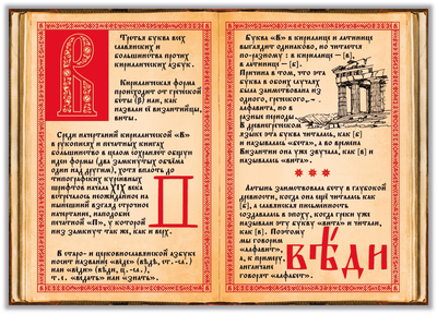 История русского алфавита. Буква В