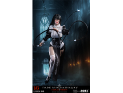 Боевая монахиня с хлыстом - Коллекционная фигурка 1/6 Dark Sister Hathaway Luxury Edition (LS2024-04-C) - Longshan