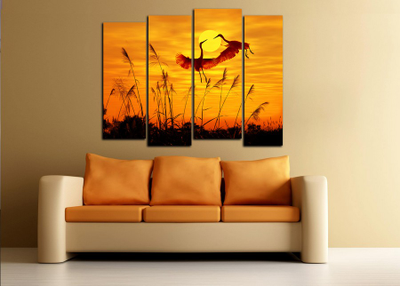 Модульная картина "Аисты"