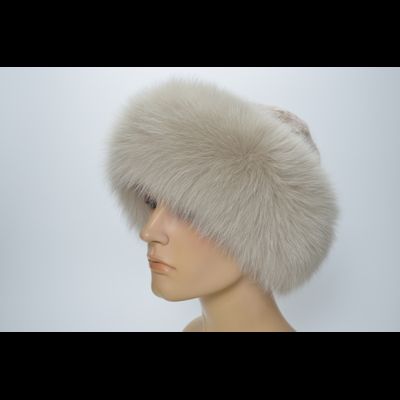 Шапка Vizio 1327 CCP  V розовая с мехом