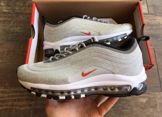 Кроссовки Nike Air Max 97 swarovski Silver