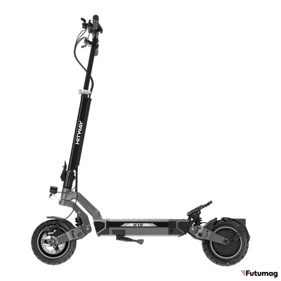 Электросамокат HITWAY H18 серебристый