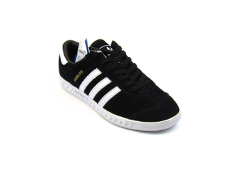 Adidas hamburg black suede cheap