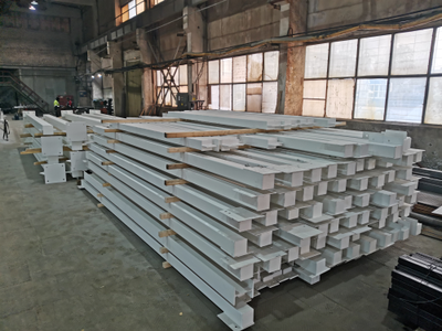 Изготовление металлоконструкций для каркасов складов, ангаров и быстровозводимых зданий