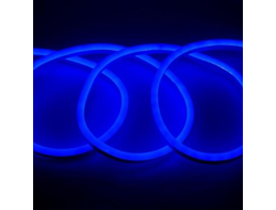 General неон гибкий 220V 9.6W/m 120lm/m IP67 синий 50м 8х16 б/акс 2835 NL (504312) 504413 (цена за 1м)