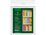 Набор обложек (5шт.) 215*380 для дневников и тетрадей, универсальная с липким слоем, Greenwich Line, ПП 90мкм