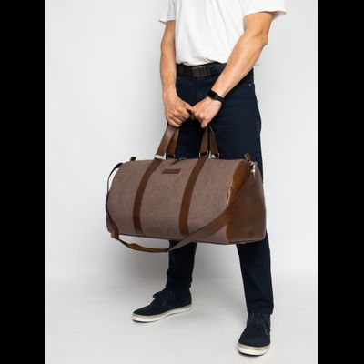 Портплед + дорожная сумка (2 в 1) Palermo Premium 
brown (арт. 4038-63)