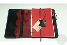 кожаный органайзер, кожаный ежедневник, ежедневник на заказ