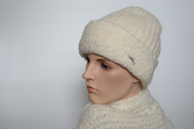 Vizio Италия 6270 CR шапка и шарф комплект белый