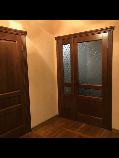 ЛАЙНДОР (УЛЬЯНОВСК)/ МОДЕЛЬ КАЛИНА-К/ ПОЛОТНО ОСТЕКЛЕННОЕ/ НАТУРАЛЬНЫЙ ШПОН ДУБА/ ТОН 45 (ДУБ НАТУРАЛЬНЫЙ РУСТИКАЛЬНЫЙ)