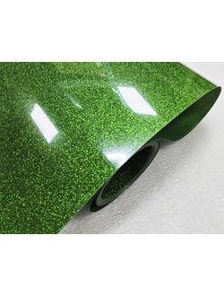 Термопленка "SEF" серия FLEXCUT GLITTER 06 GREEN, 350 мкм