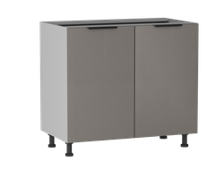 Кухня ВАТЕЛЬ - Стол С-90 2-х дверный Мокко