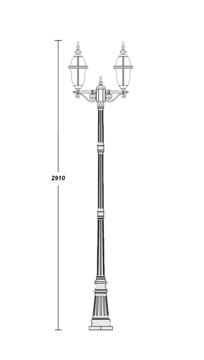 Садово-парковый светильник  Florida 2
