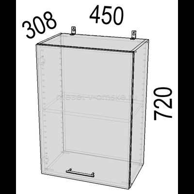 Шкаф кухонный Бронкс А-45 (450)