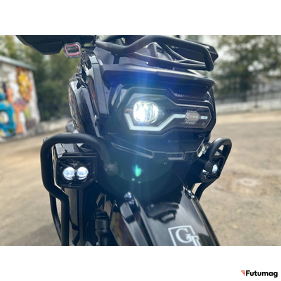 Скутер бензиновый GT TANK 02 черный