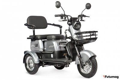 Трицикл Rutrike Бумеранг Серый