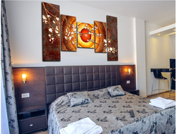 Модульная картина "Сакура и солнце"