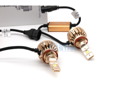 Светодиодные лампы H8/H11 T1, 6000K, 12V, 50W, 6000LM (комплект, 2шт)