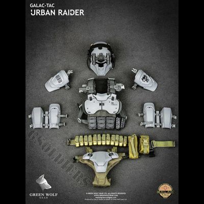 КОЛЛЕКЦИОННАЯ ФИГУРКА 1/6 scale GALAC-TAC URBAN RAIDER (GWG-008) - Green Wolf Gear
