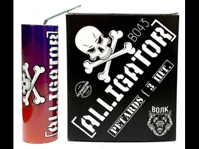 Петарды АЛЛИГАТОР B043 ВОЛК