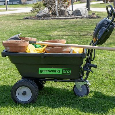Тележка садовая Greenworks 82GC
