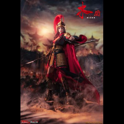 Китайская воительница Мулан (в черном) - КОЛЛЕКЦИОННАЯ ФИГУРКА 1/6 MULAN - Black (PL2023-204A) - TBLeague