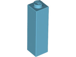 Brick 1 x 1 x 3, Medium Azure (14716 / 6149781)