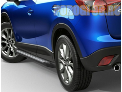 Пороги для Mazda CX 5 BMW Style