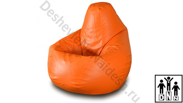 Кресло Груша оранжевая
