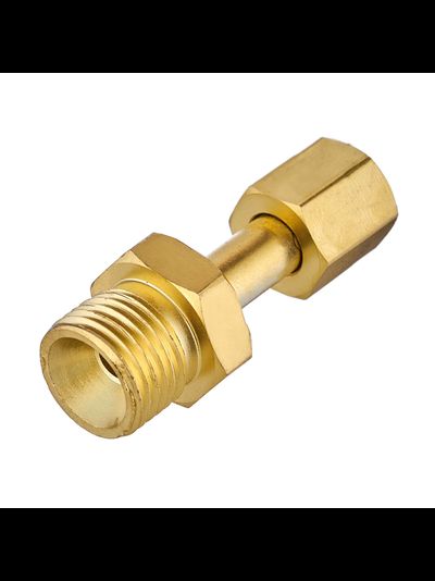 Переходник М12х1,25-М16х1,5, латунь