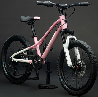 Велосипед TT277/ 7скоростей 20" Розовый рама 10,5"