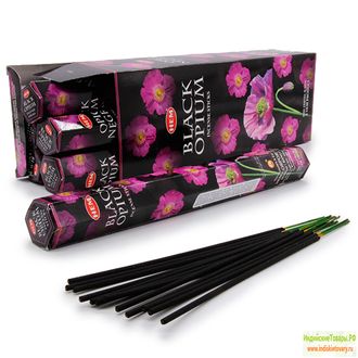 Благовония &quot;HEM BLACK OPIUM &quot; от компании HEM, 20 г (20 ароматических палочек)