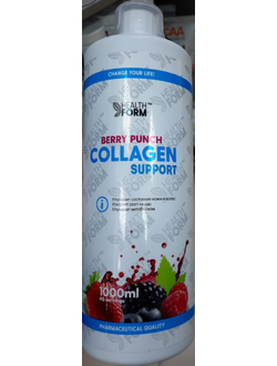 health form collagen support(1000)мл ягодный пунш