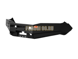 Передний силовой бампер серии Трофи на Toyota HILUX VII 2011-2014 (02.011.01)