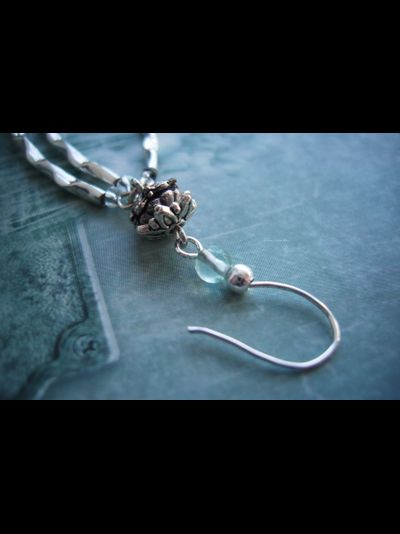 Бохо-серьги "Звон горного ручья"