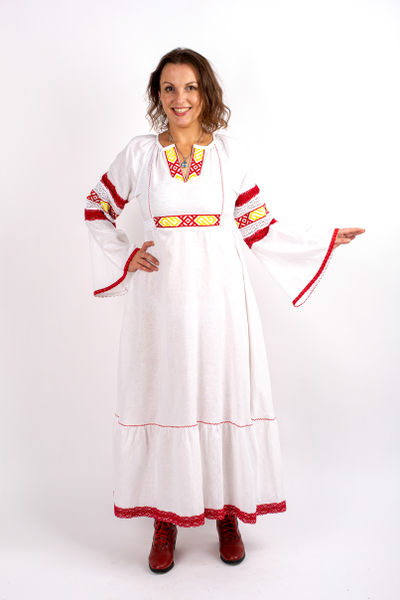 Платье льняное "На любовь к себе"