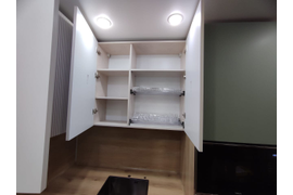 Кухня зеленая