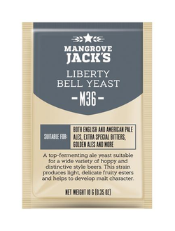 Дрожжи Mangrove Jack's Liberty Bell Ale M36, 10 г