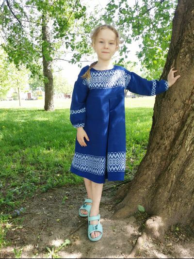 Платье ткачество "Капелька"