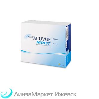 Линзы ежедневной замены 1 DAY ACUVUE MOIST (180 линз) в ЛинзаМаркет Ижевск