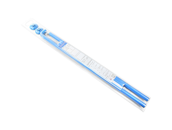 Карниз для душевой "Г-образный" 80х80см металл. окрашенный "голубой"