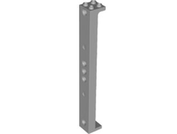 Support 2 x 2 x 13 with 5 Pin Holes, Light Bluish Gray (91176 / 6339298)