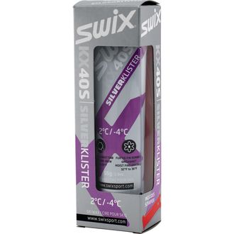 Клистер SWIX  Silver   +2/-4  фиолетовый  со скребком KX40S