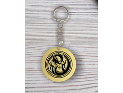 Брелок с гравировкой год Дракона №2