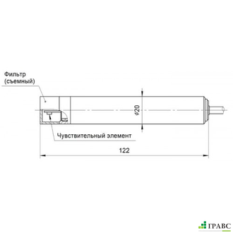 Датчик влажности SH Z51P5-33P-Z